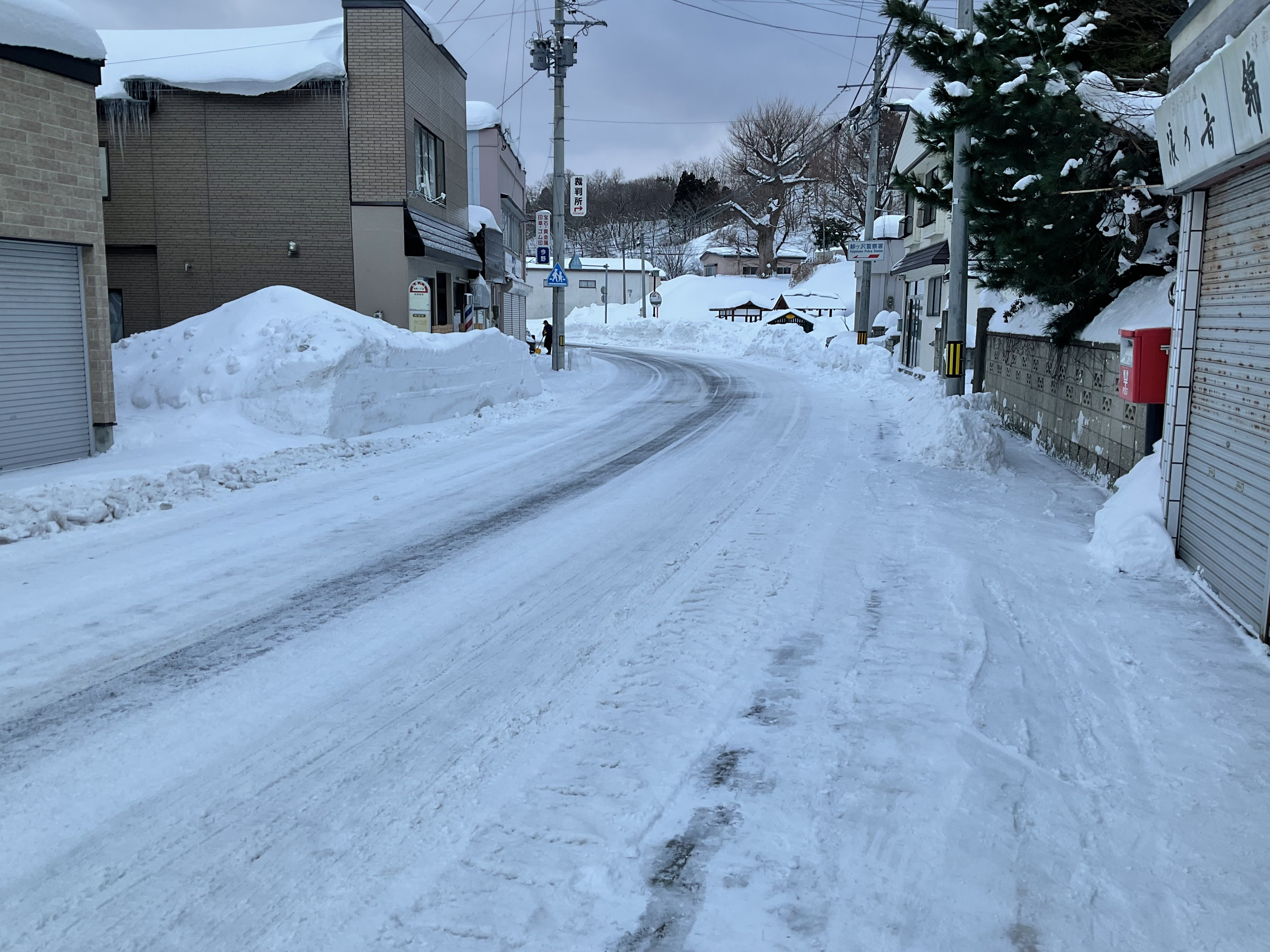 排雪ありがたや