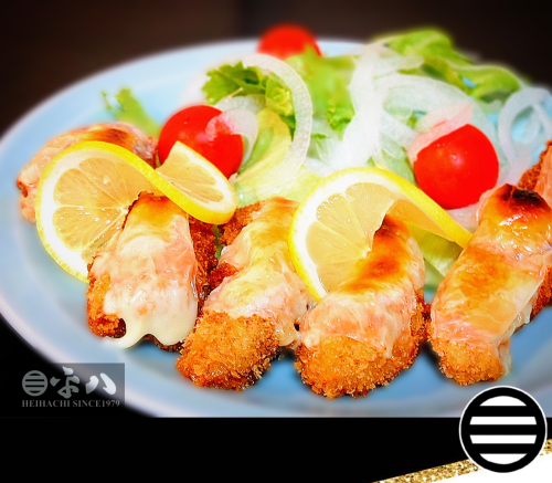 🥢 本日の一品…『寒平目の和仕立てチーズ揚げ』