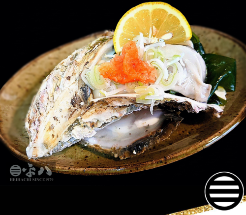 🥢 本日の一品…『天然 岩牡蠣ポン酢』