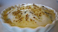 マカロニとミートソースラザニア風（土日のランチ）