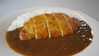 ポークカツカレー（月曜日のランチ）