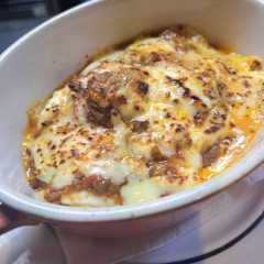 和牛.豚バラ.ミンチ肉のラザーニャ