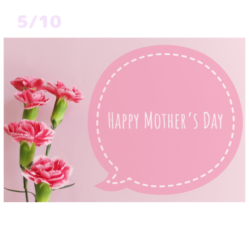 Mothers day♡お母さんにはグラスワインorよつばソフトクリームどちらか１品を半額サービスです❤️