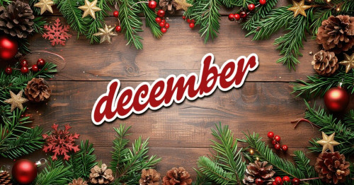 12月の定休日のお知らせ