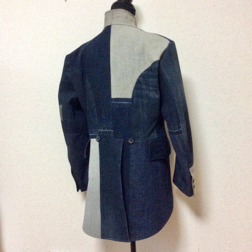 denim vintage coat
