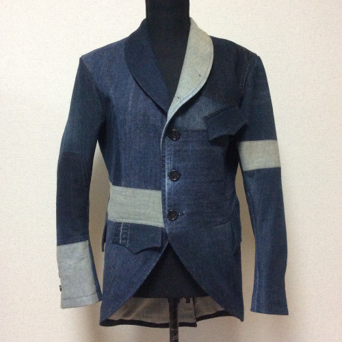 denim vintage coat