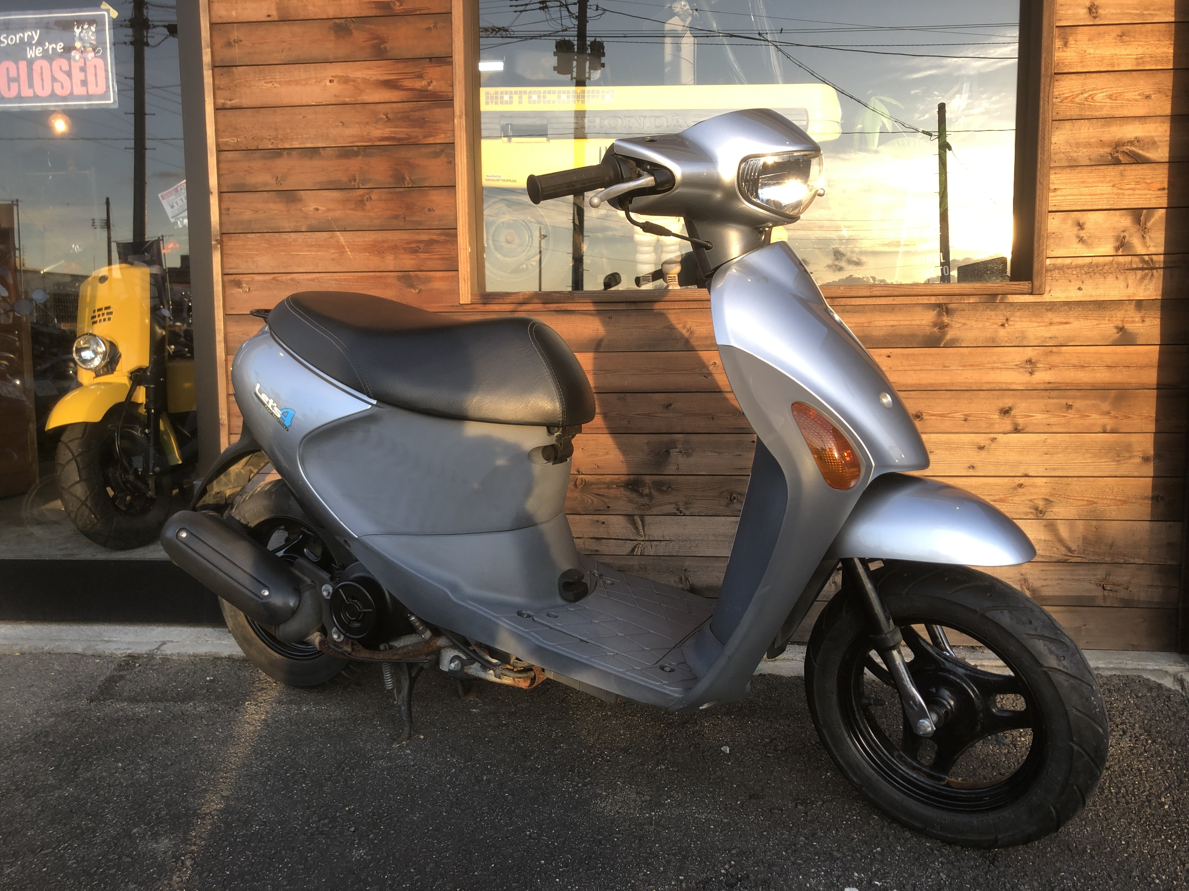 仙台市若林区若林⤴️⤴️格安原付レッツ4FI/フューエルインジェクションモデル/ライムグリーン/CA45A/バッテリー新品/仙台リサイクルショップ レッツ4(スズキ) 中古バイク一覧｜新車・中古バイクなら【グーバイク】
