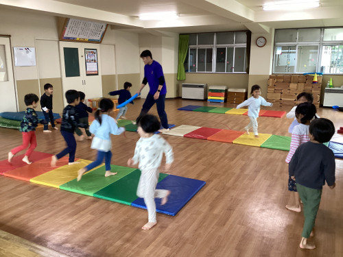 運動遊びの様子
