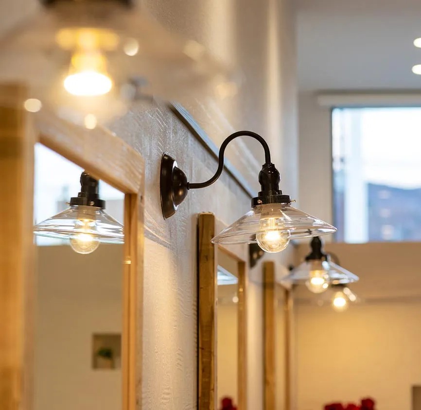 セット面と照明