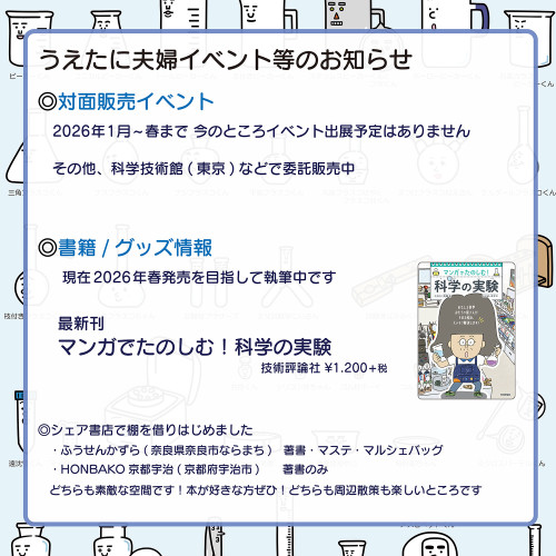 うえたに夫婦イベント出展情報