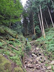 ２５）登山道崩壊地.jpg