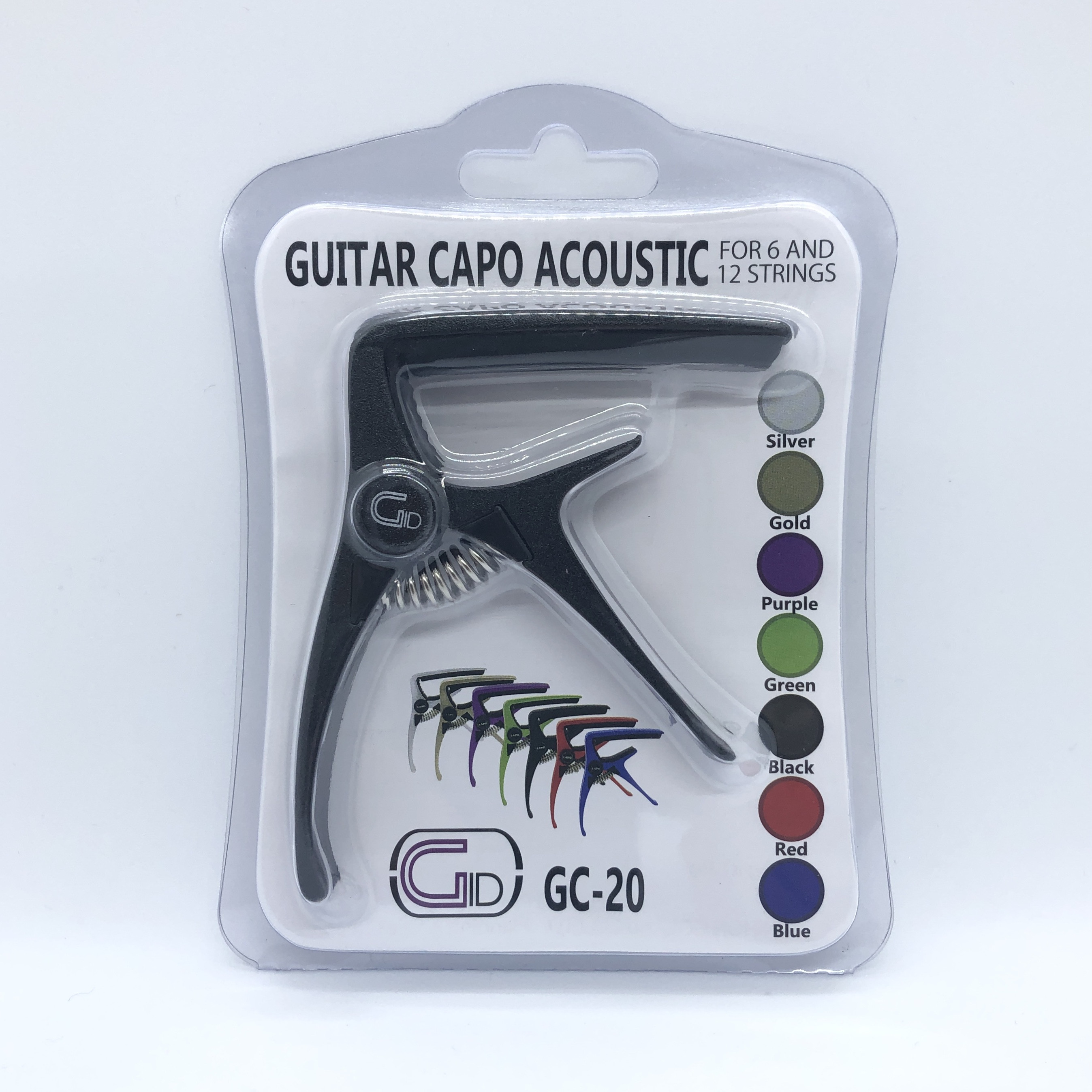 GID ギターカポ GC-20 BK - Grasp music & style | 名古屋