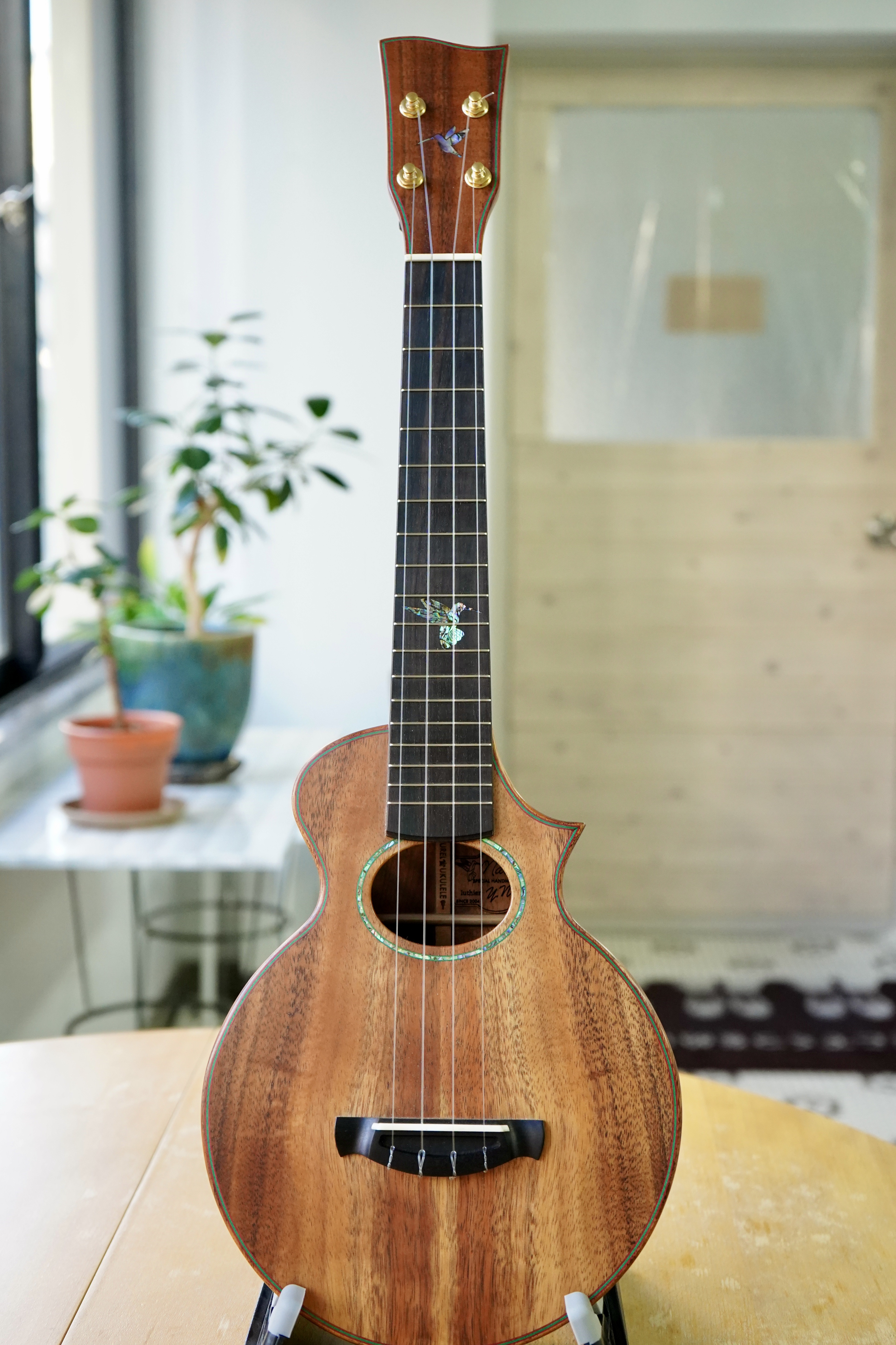 Naturel ukulele コア コンサートウクレレ《フロント》