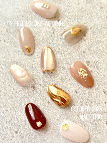 10月の定額ネイルのお知らせ🍬