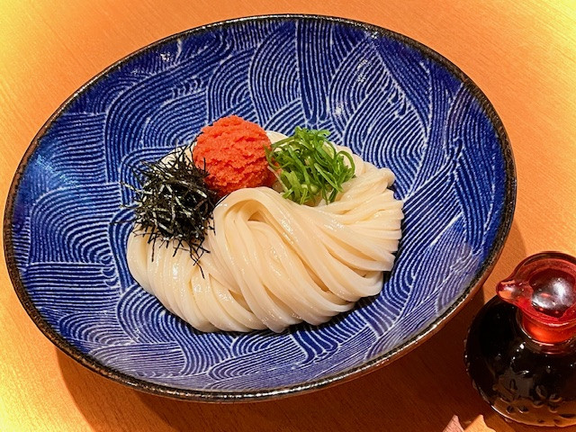 明太子醬油うどん