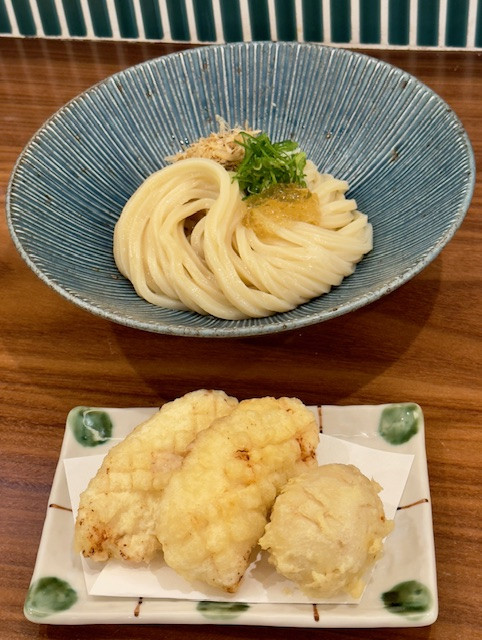 名代 親子天うどん
