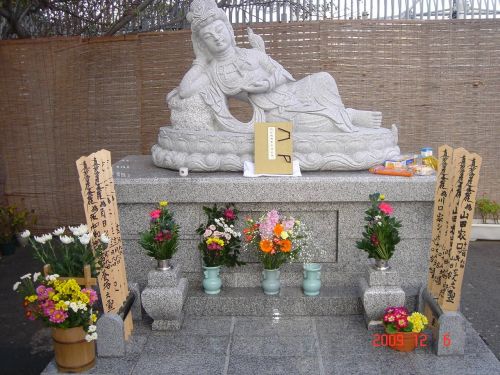 ペット供養の法要時の写真