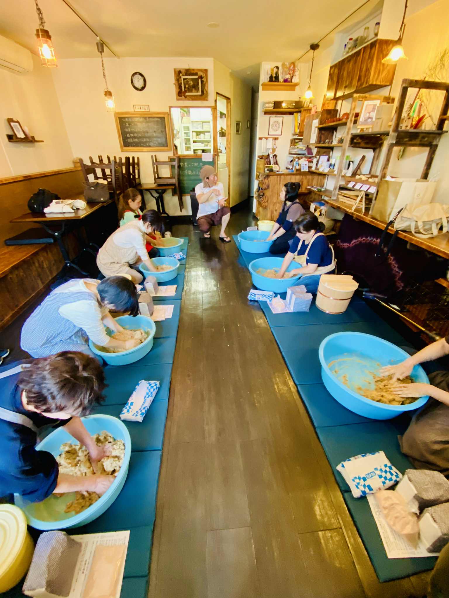 無農薬味噌講座】