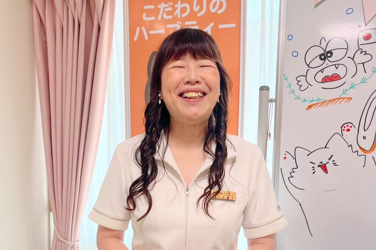 入江泰子の至福の顔