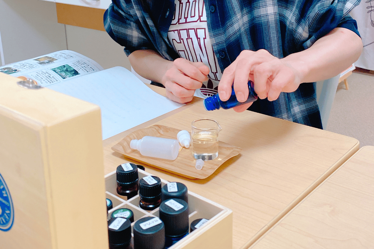 トリートメントオイル作成