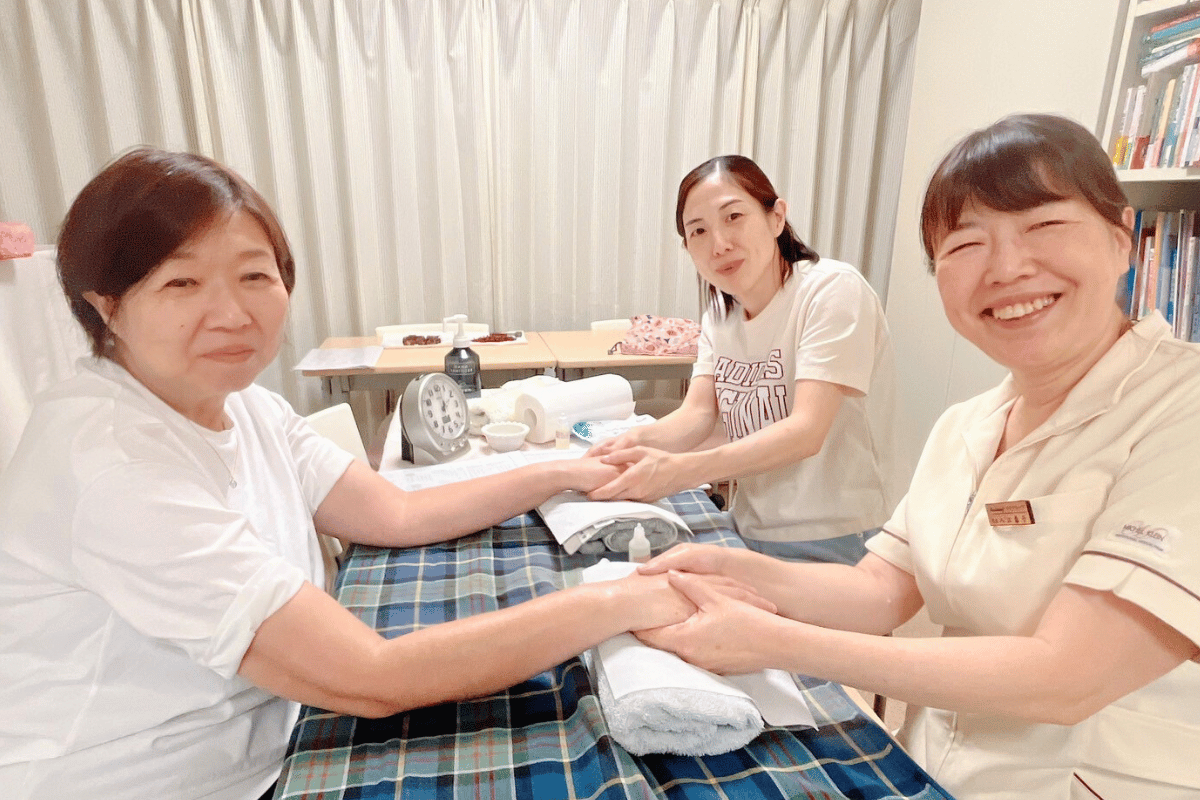 SMCアロマハンドケアマスターコース講座レポ