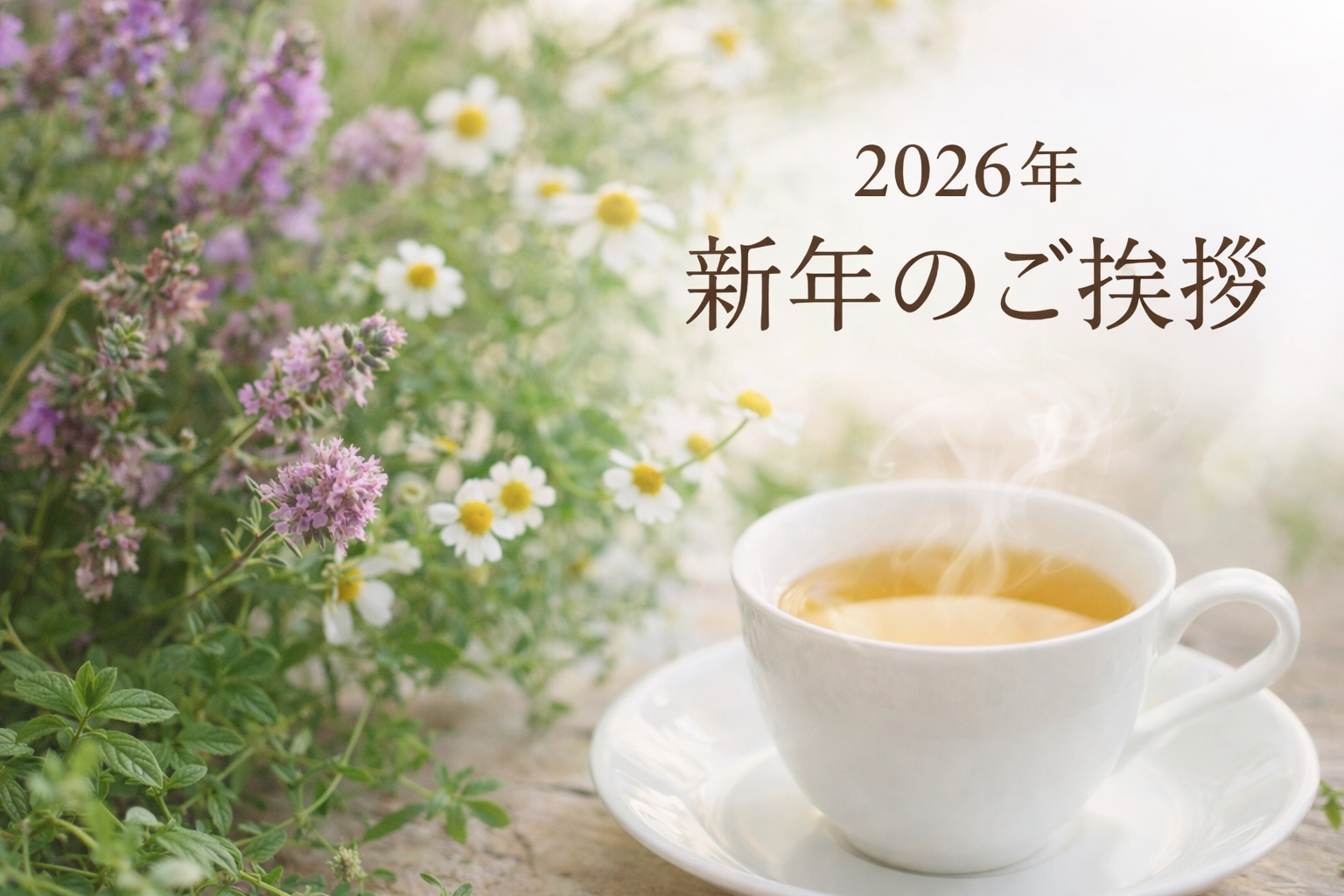 新年のご挨拶｜感謝とともに迎える2026年