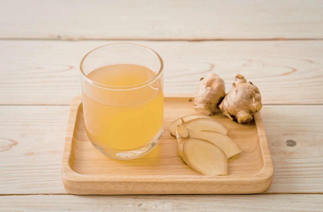 ジンジャーブレンドのハーブティー