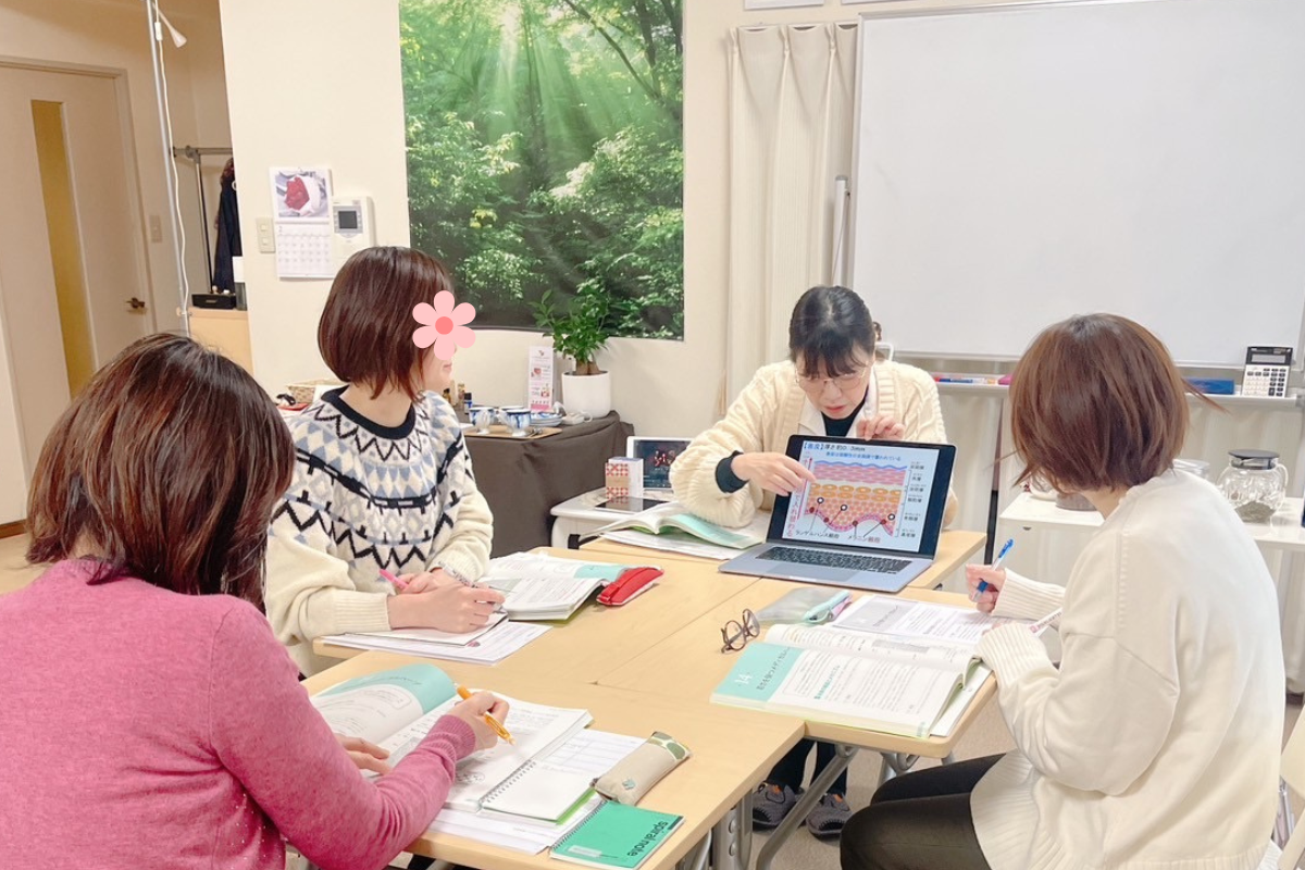 対面レッスンの様子