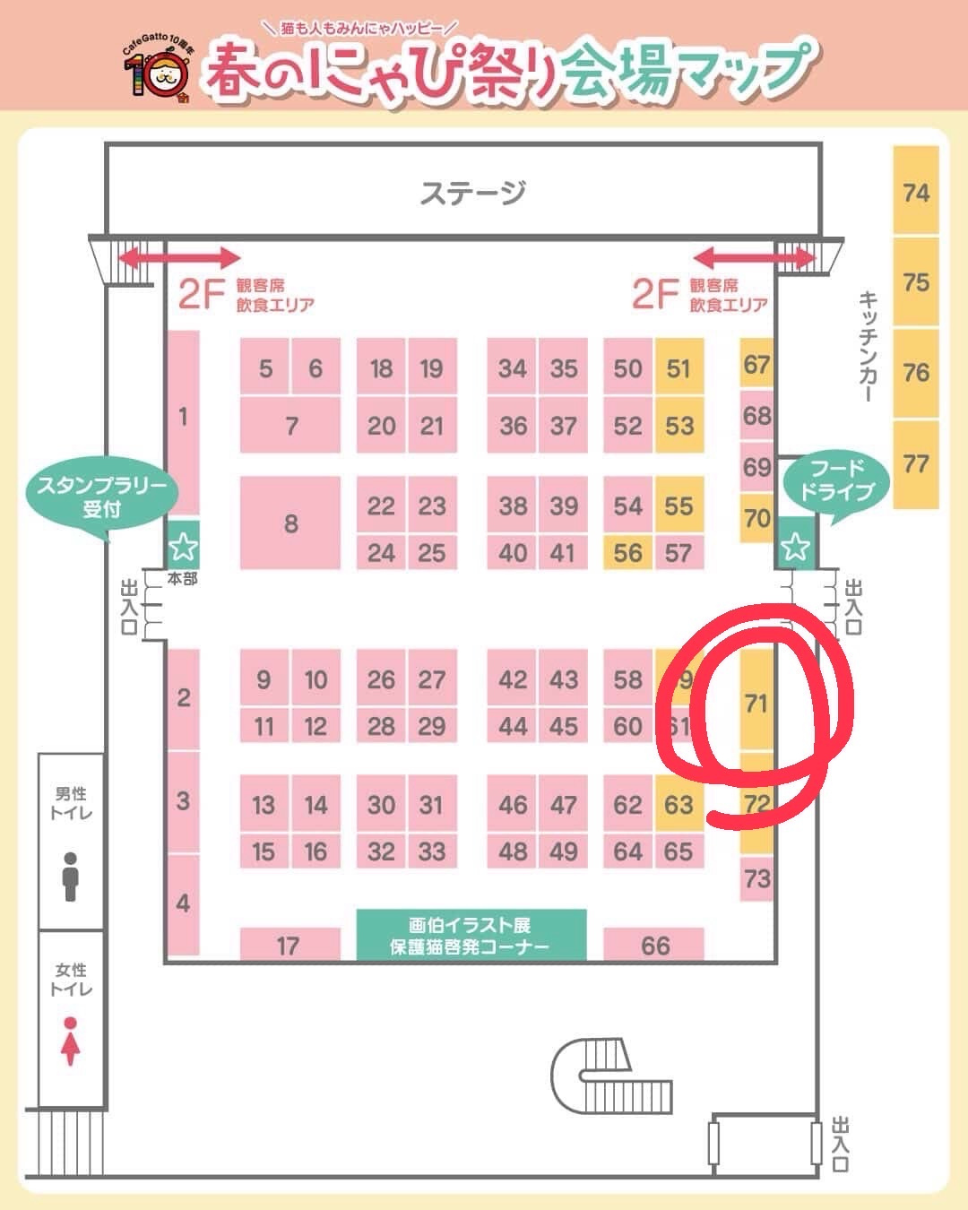 販売予定の商品