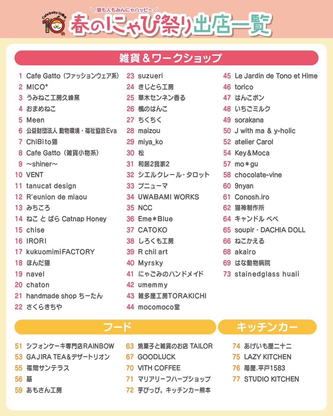 マルシェ出店のご案内