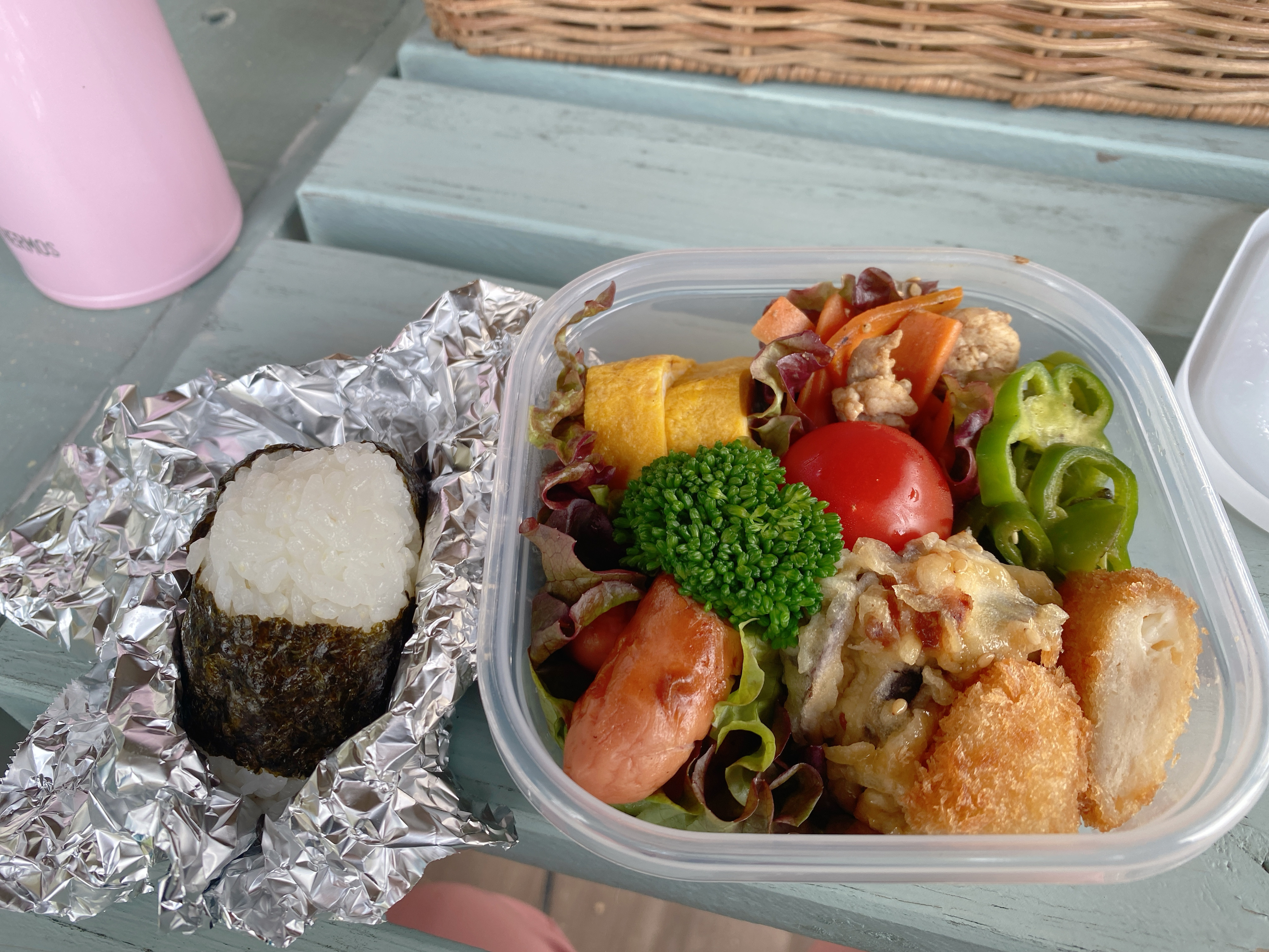 ガーデンでいただいたお弁当