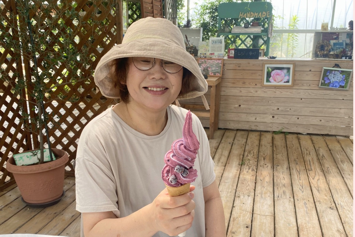 プティールさんのソフトクリーム1