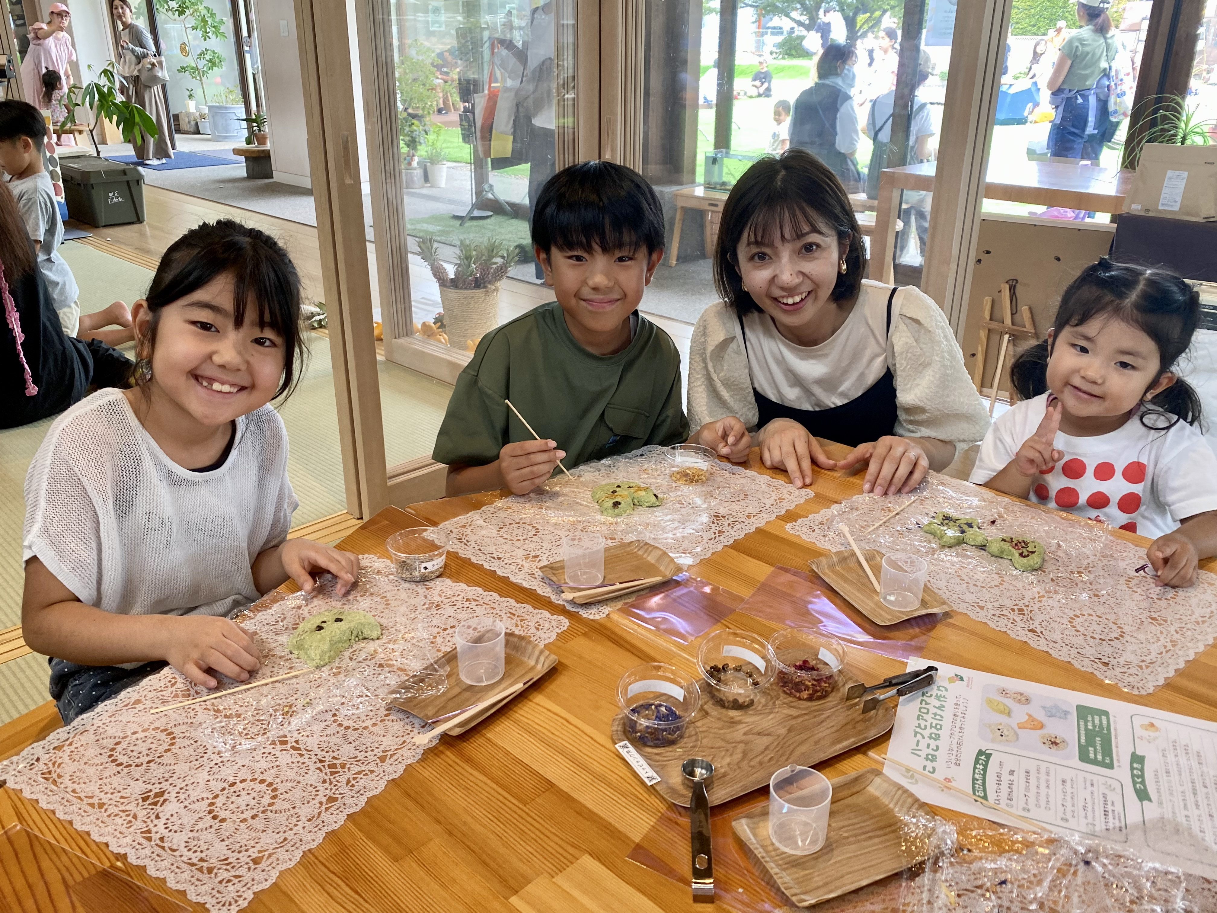 子どもたちが作ったこねこね石鹸