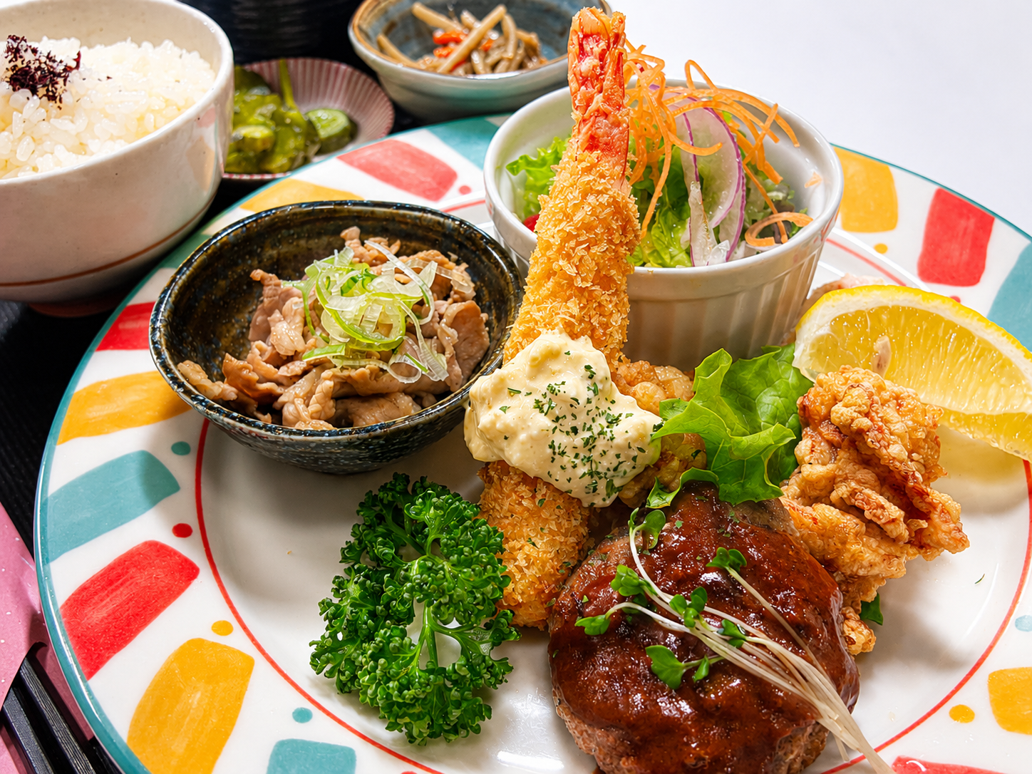 当店自慢の特選ランチ定食￥1480