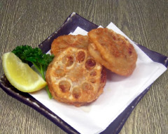 蓮根のはさみ揚げ