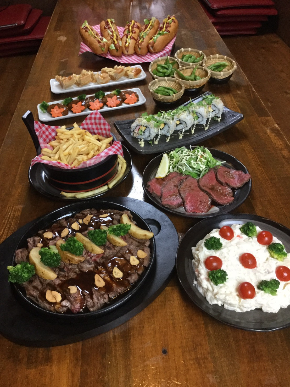 アメリカンコース　120分飲み放題付(税込3800円)