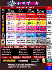 ハイボール　ガンガン割価格