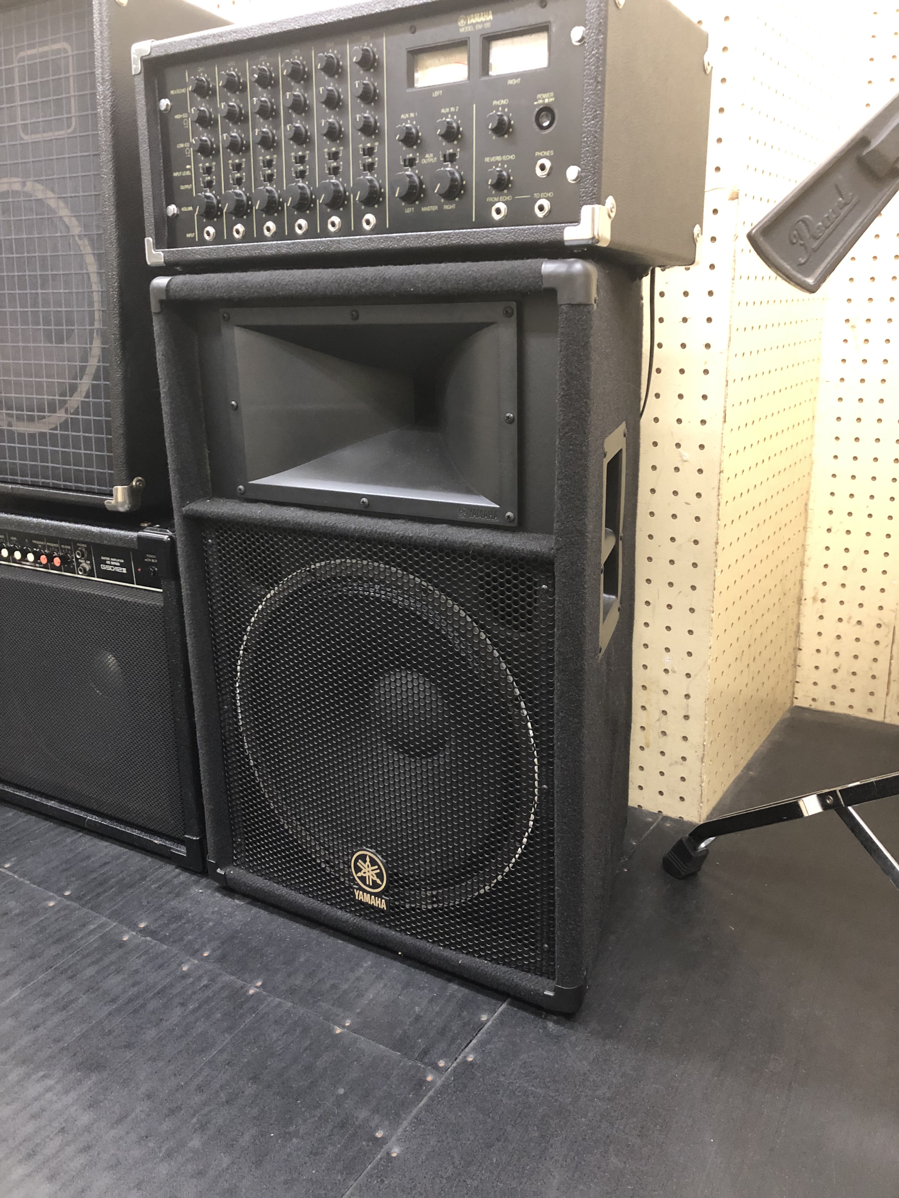 第1スタジオPAスピーカー変更のお知らせ。 - 有限会社 原楽器店