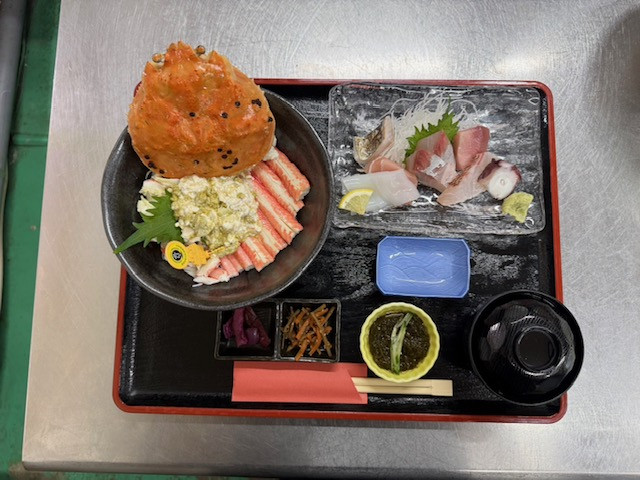 まつ田ずわい丼御膳