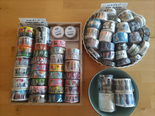 mina perhonenとmoomin classicのマスキングテープ入荷しました。