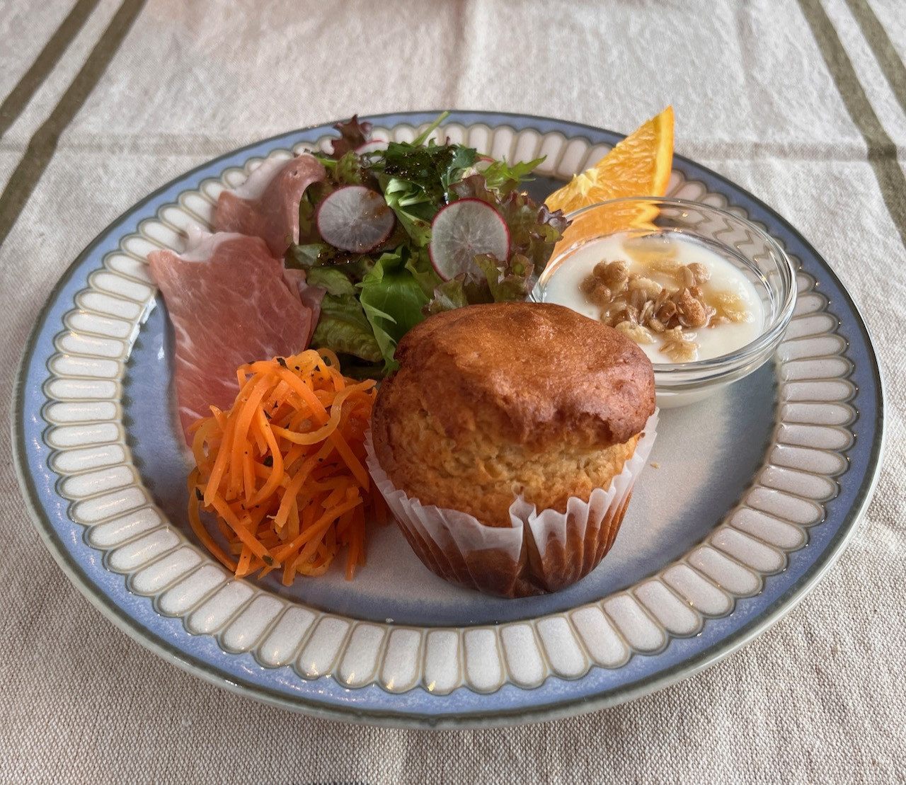 モーニングプレート マフィン