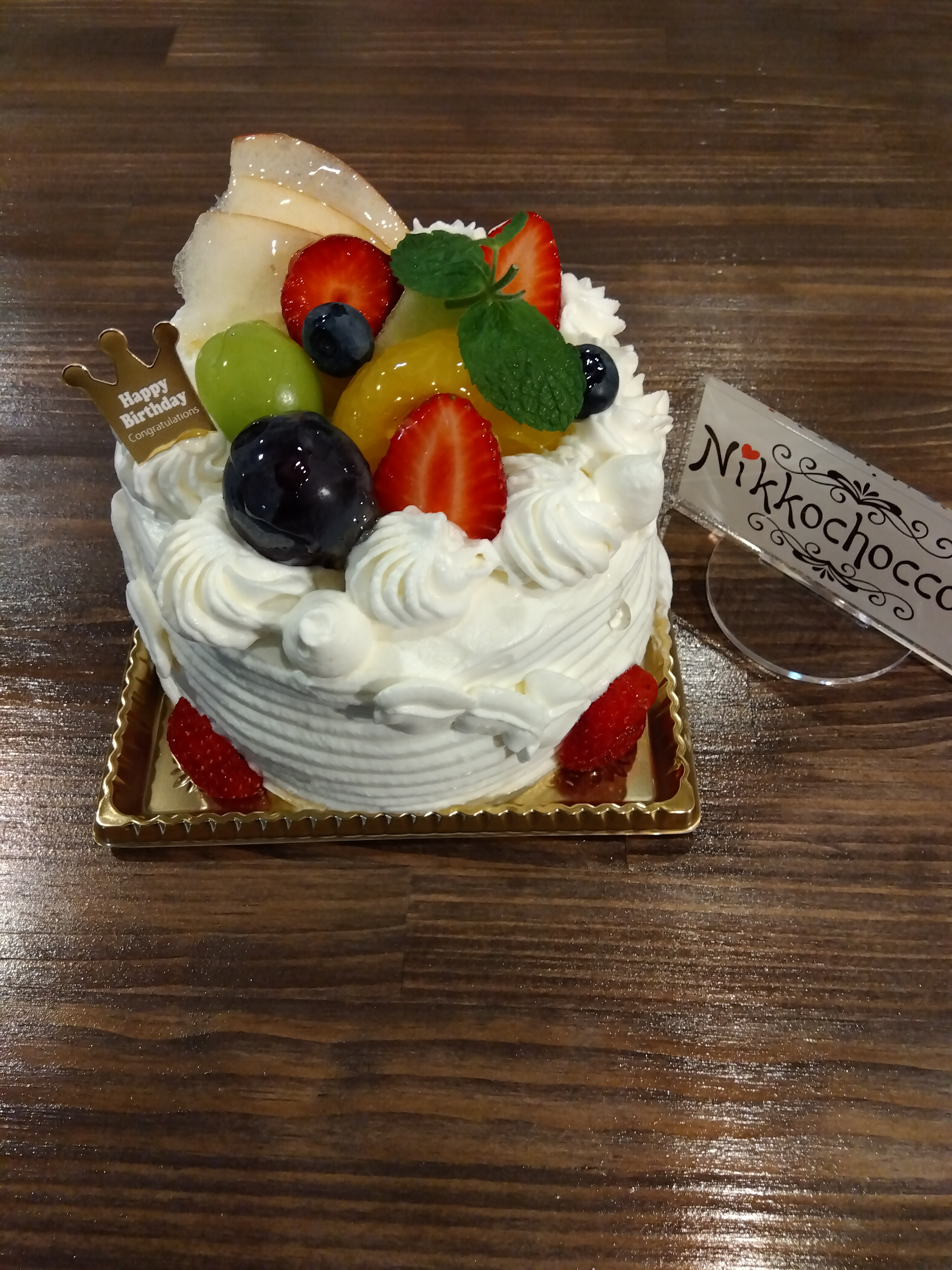 生クリームケーキ(4号)