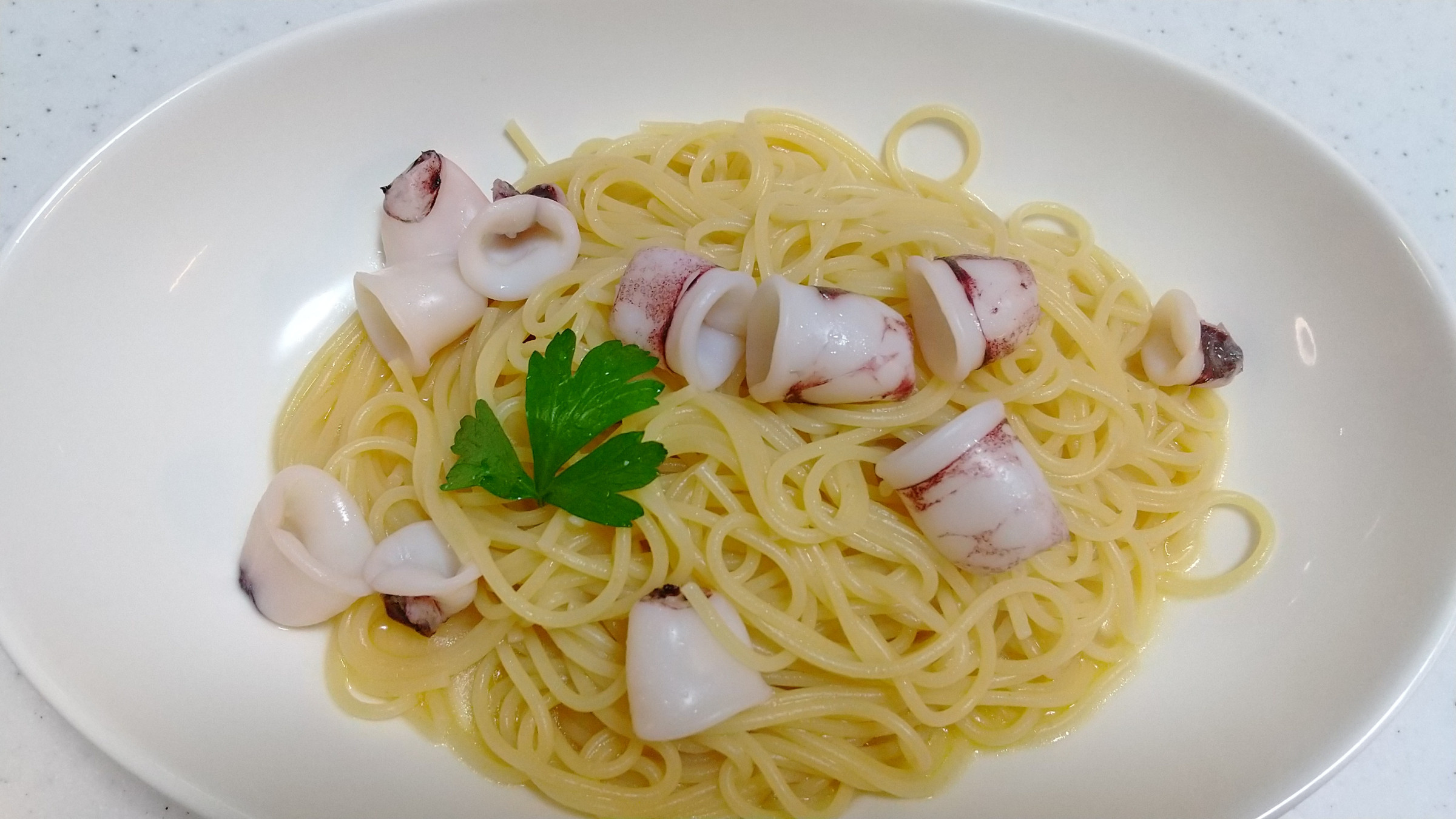ヤリイカのアーリオオーリオ