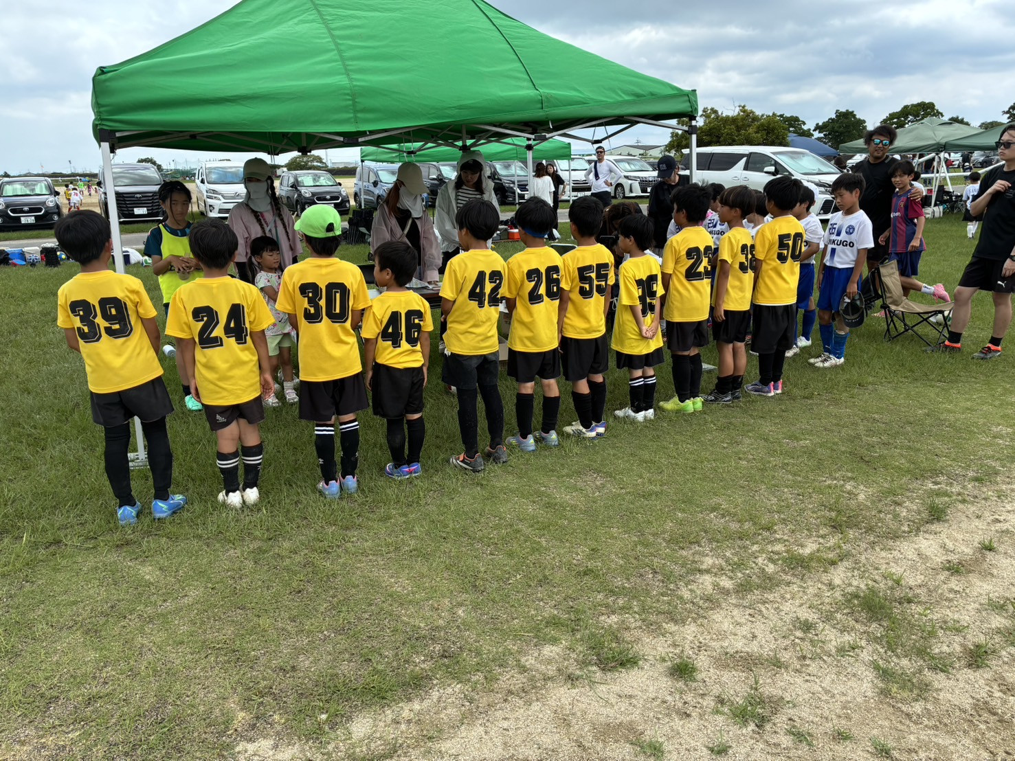 U9 大会本部へ お世話になりました！