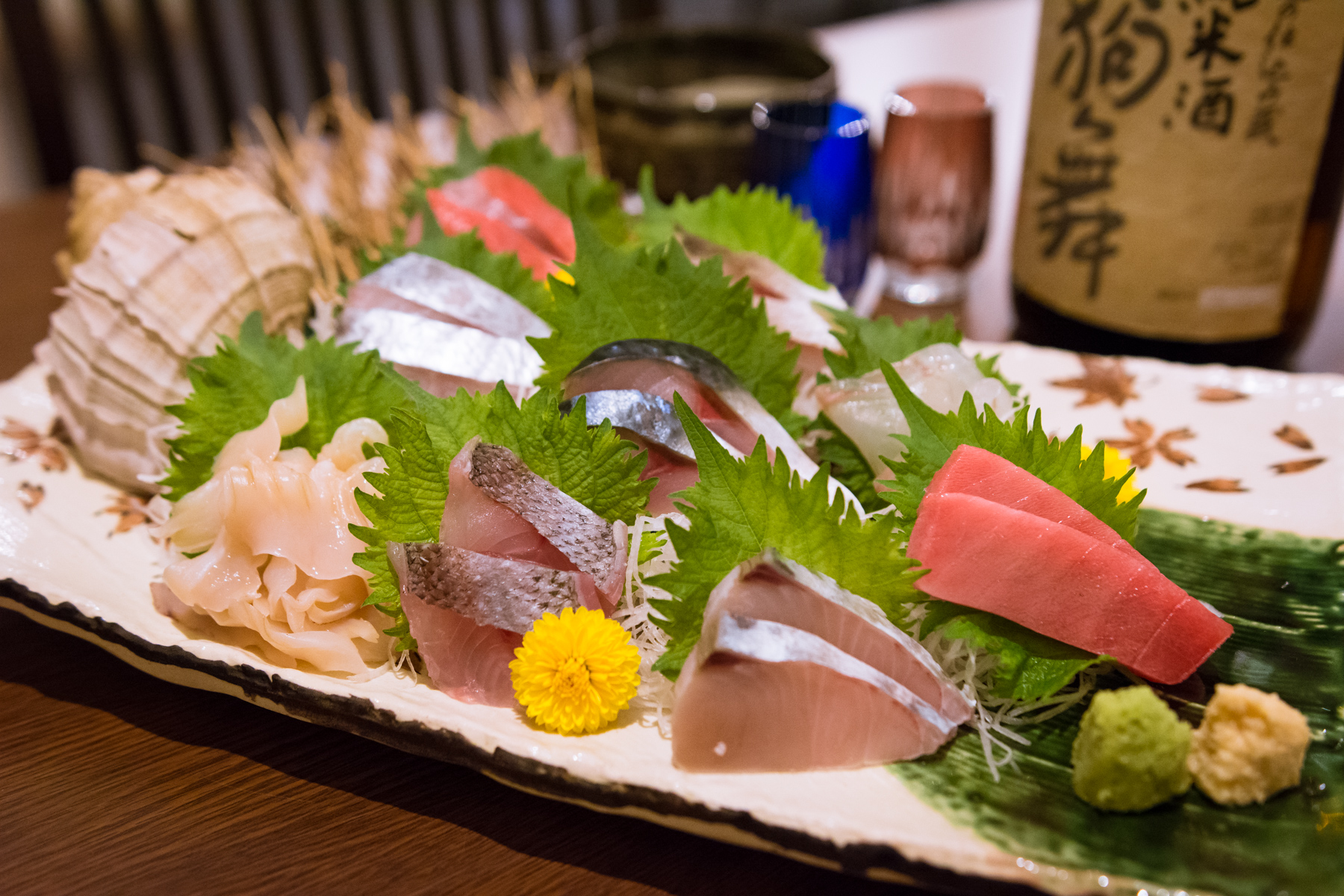 刺身 魚料理と酒 まちの