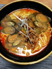 【激辛】はまぐり坦々麺