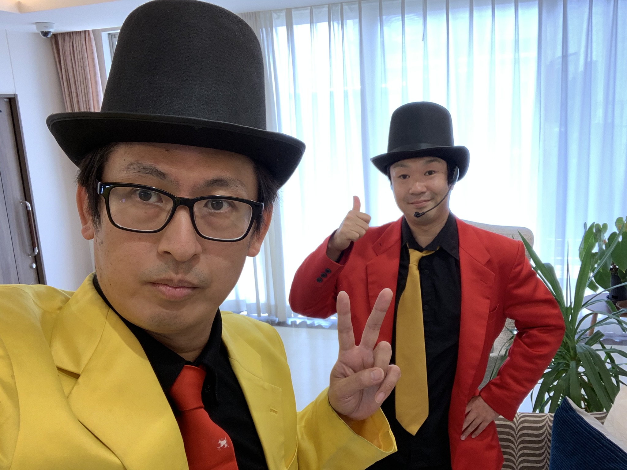 【埼玉】ふじみ野市某高齢者施設でお笑いマジックショー〈写真〉