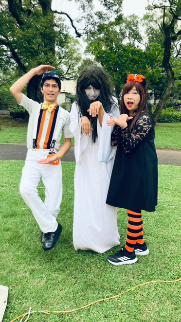  【宮崎】都城市内神柱公園内にて屋台村ハロウィン〈写真〉