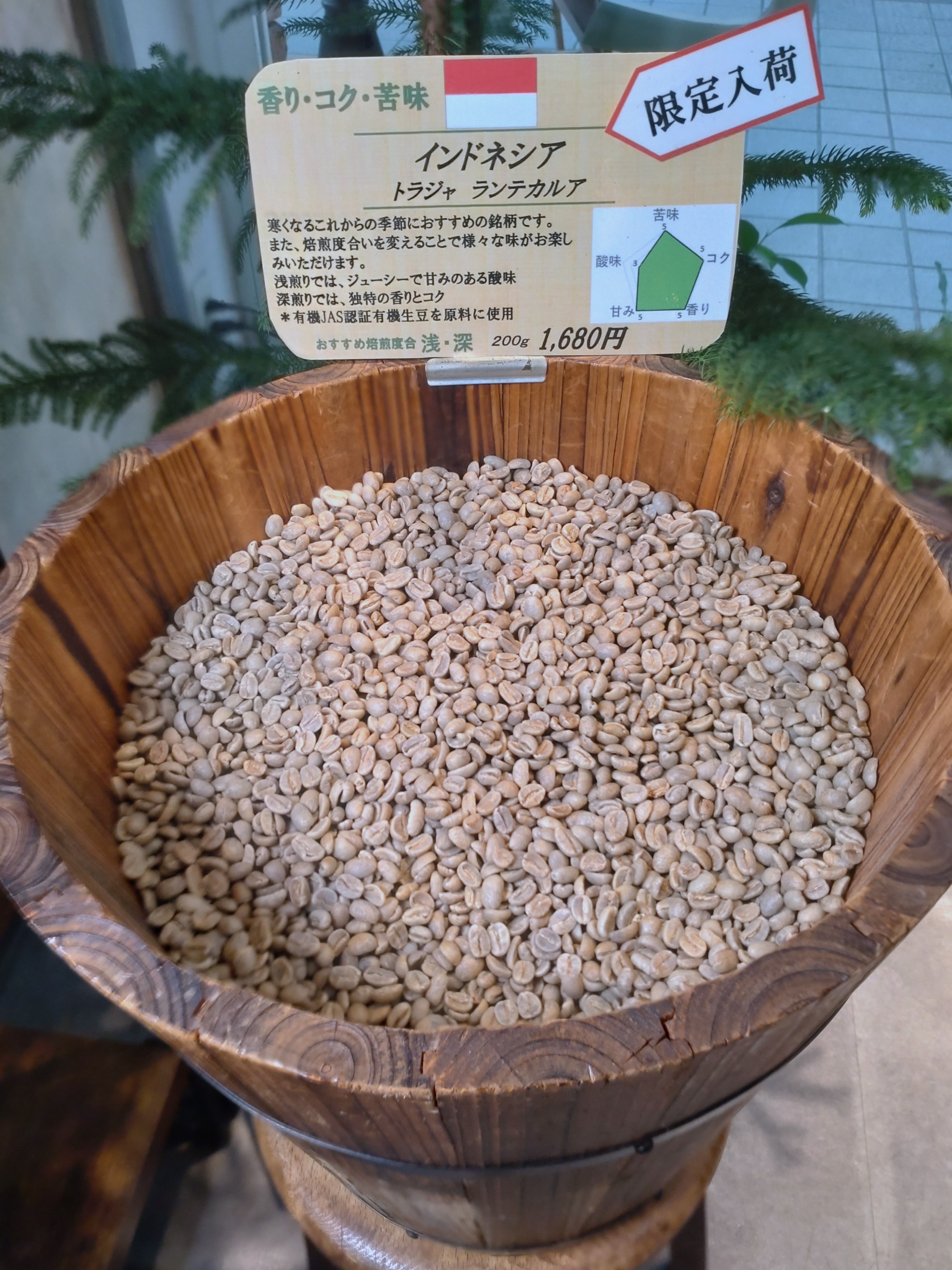 【限定再入荷】　トラジャ　ランテカルア