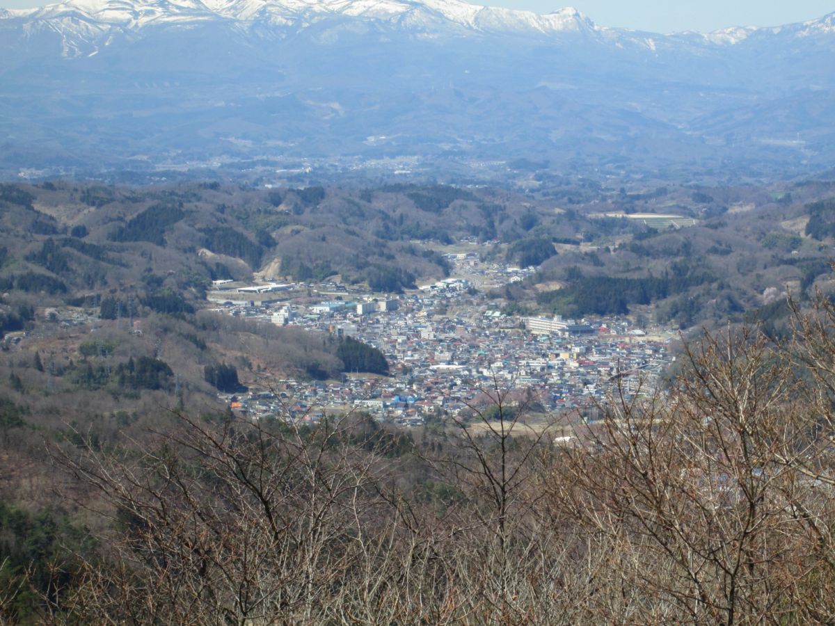 川俣町全景
